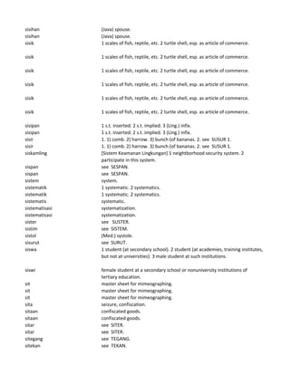 Kamus Indonesia-Inggris