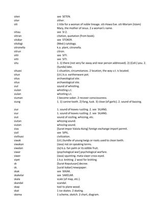 Kamus Indonesia-Inggris