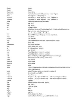 Kamus Indonesia-Inggris