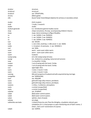 Kamus Indonesia-Inggris