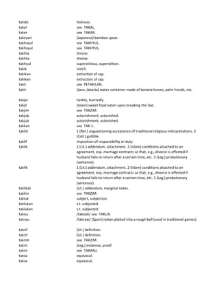 Kamus Indonesia-Inggris