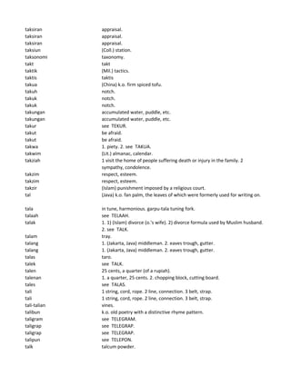 Kamus Indonesia-Inggris