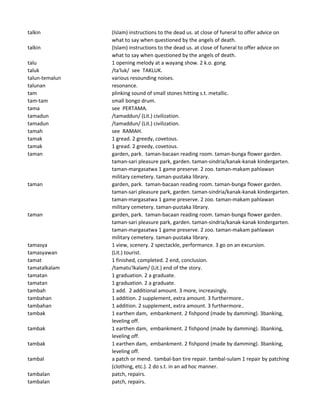 Kamus Indonesia-Inggris