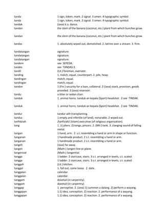 Kamus Indonesia-Inggris