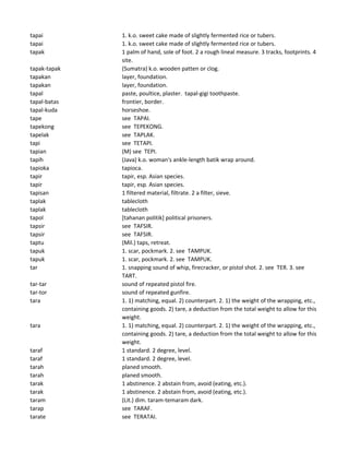 Kamus Indonesia-Inggris