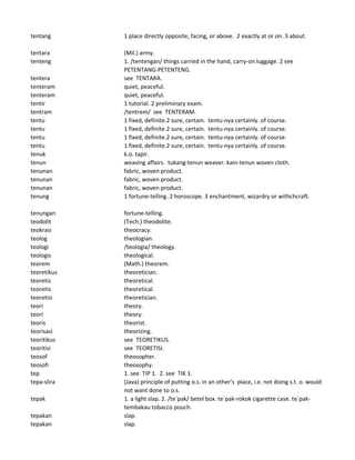 Kamus Indonesia-Inggris