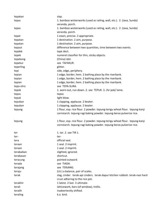 Kamus Indonesia-Inggris