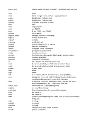 Kamus Indonesia-Inggris