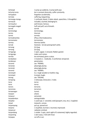 Kamus Indonesia-Inggris