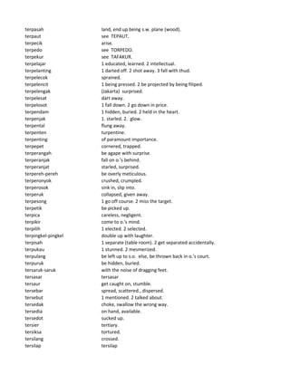 Kamus Indonesia-Inggris