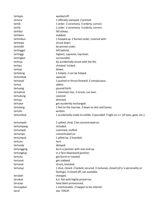 Kamus Indonesia-Inggris