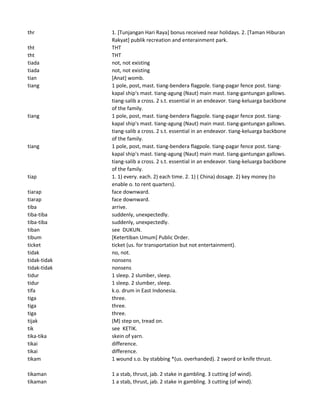 Kamus Indonesia-Inggris