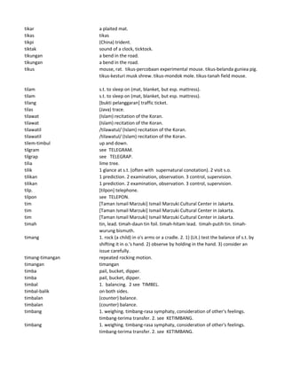 Kamus Indonesia-Inggris