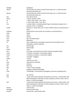 Kamus Indonesia-Inggris