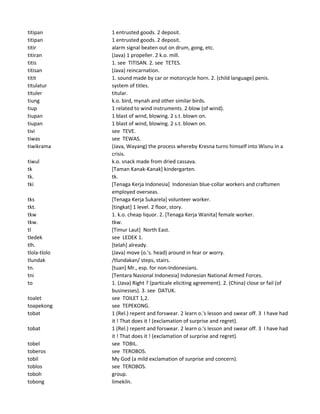 Kamus Indonesia-Inggris