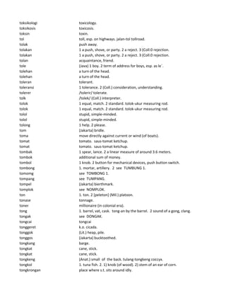 Kamus Indonesia-Inggris