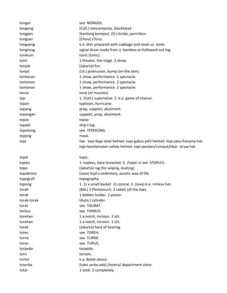 Kamus Indonesia-Inggris