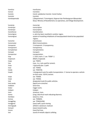 Kamus Indonesia-Inggris