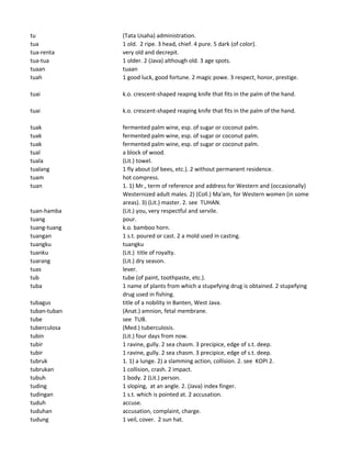 Kamus Indonesia-Inggris