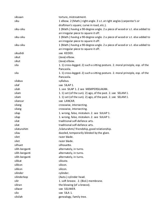 Kamus IndonesiaInggris