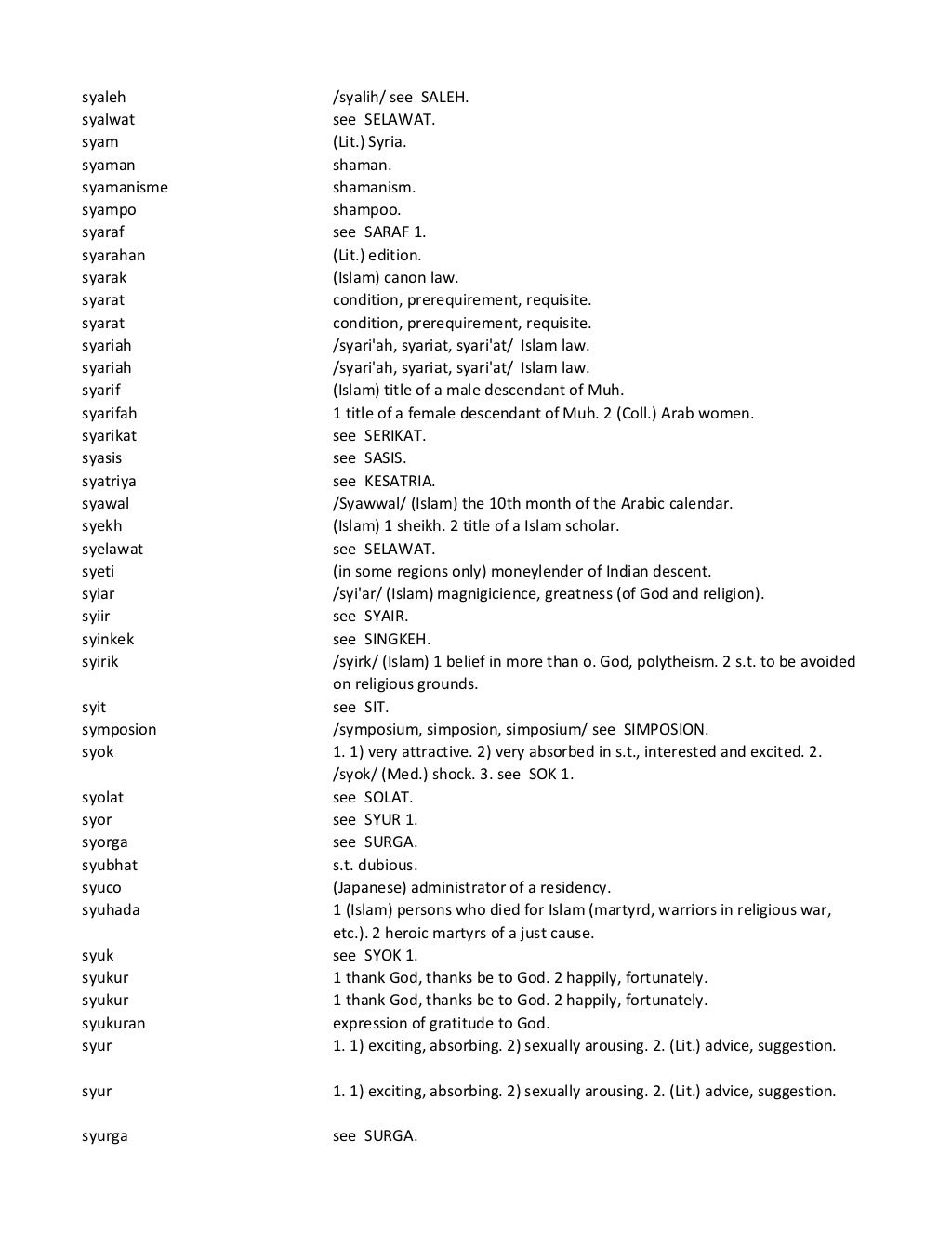 Kamus IndonesiaInggris