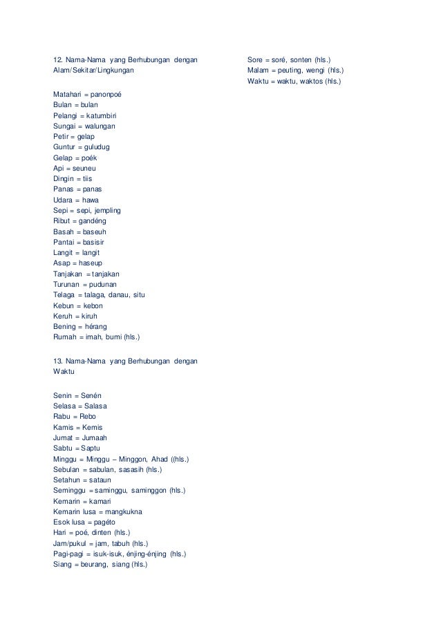 Kamus Indonesia Sunda