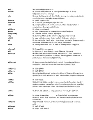 Kamus inggrisindonesia