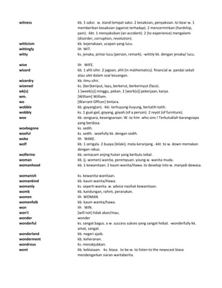 Kamus inggrisindonesia