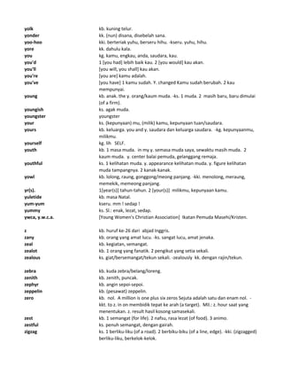 Kamus inggrisindonesia