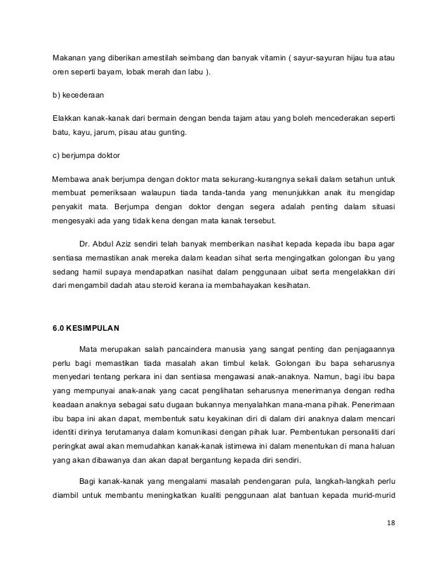Kanak Kanak Berkeperluan Khas