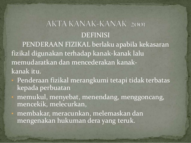 Kanak kanak traumatik