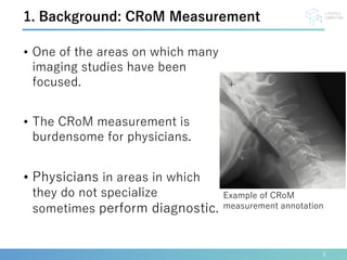 Cervical Spine Range of Motion Measurement Utilizing Image Analysis ...