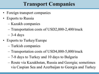 Kidney Beans Value Chain and Export Capacity in the Kyrgyz Republic