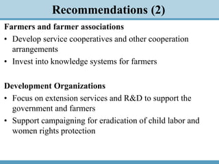 Kidney Beans Value Chain and Export Capacity in the Kyrgyz Republic
