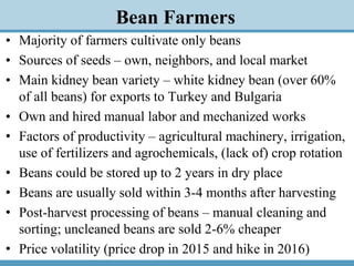 Kidney Beans Value Chain and Export Capacity in the Kyrgyz Republic