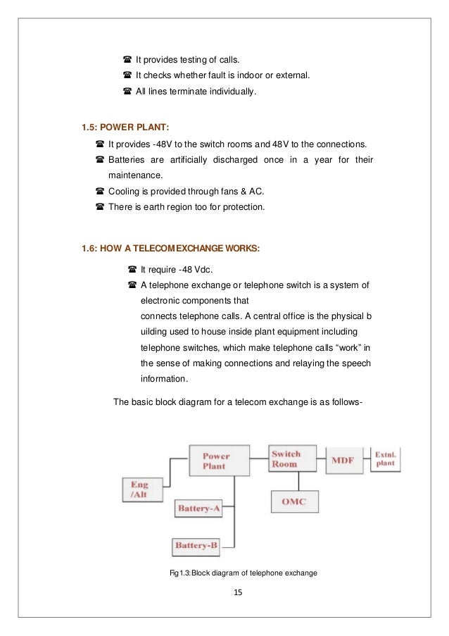 Summer training report in bsnl pdf download