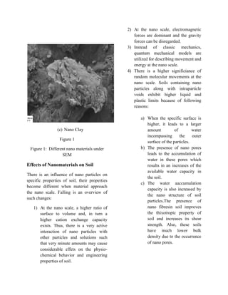 A Review of Stabilization of Soft Soils by using Nanomaterials | PDF