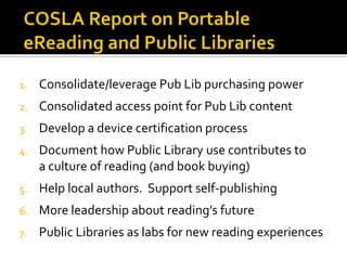 Dedicated eReading Devices