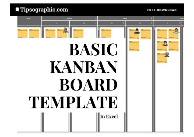 basic kanban board template for excel with wip limits free download free download excell