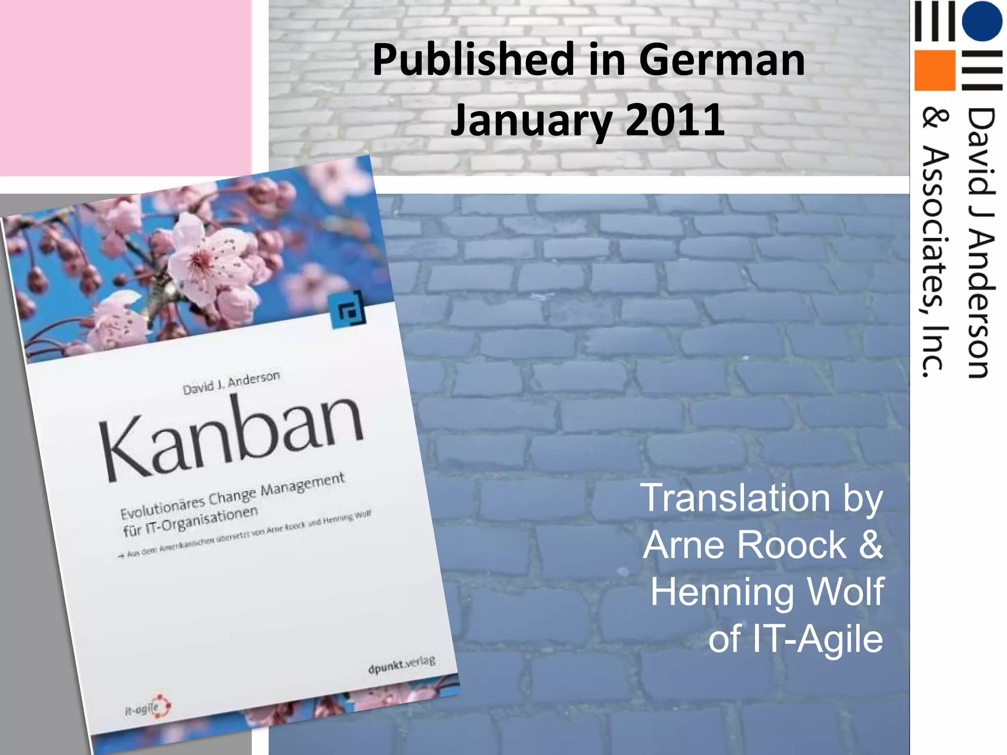 Published in GermanJanuary 2011Translation byArne Roock & Henning Wolfof IT-Agile