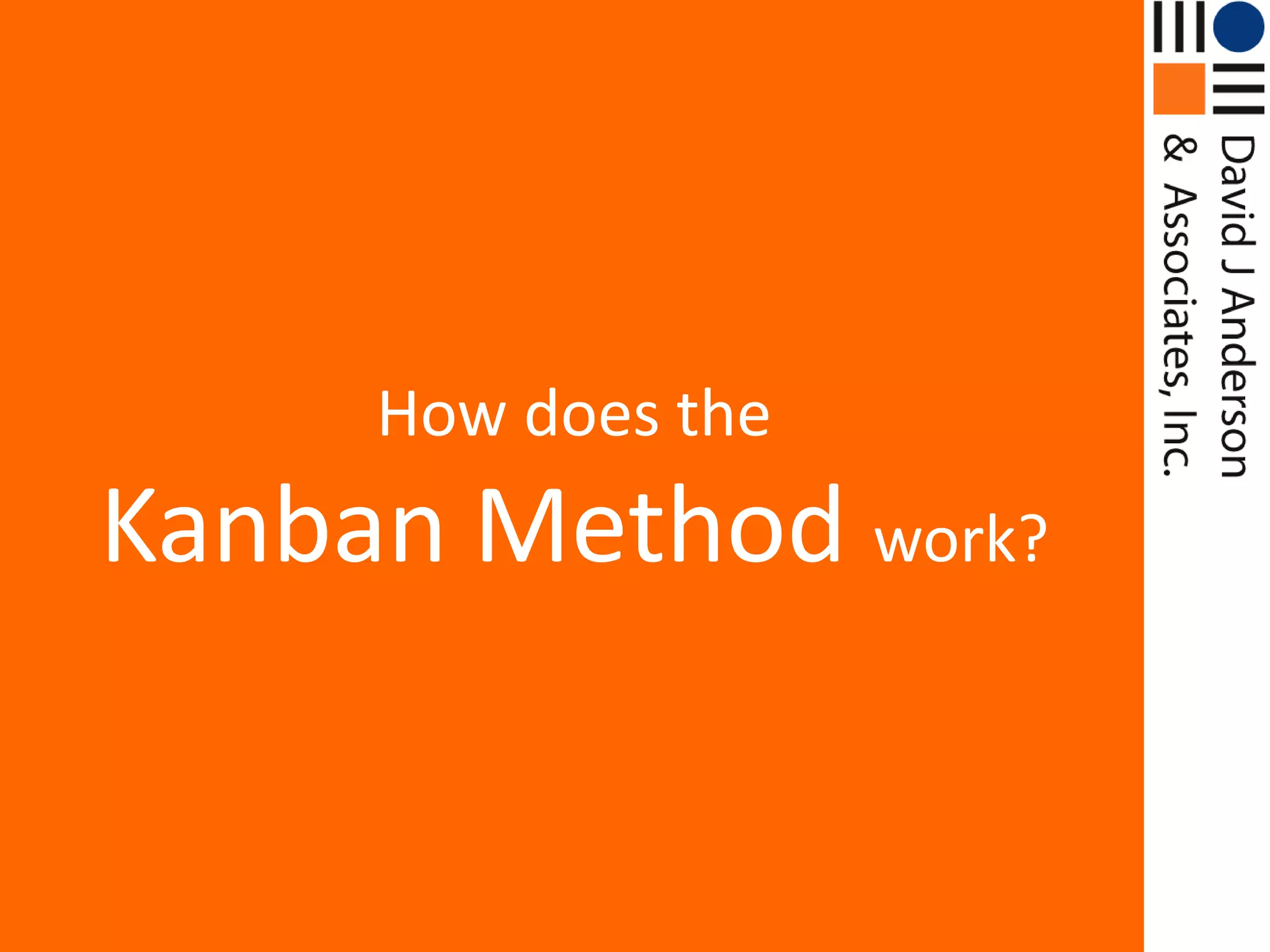 How does theKanban Method work?