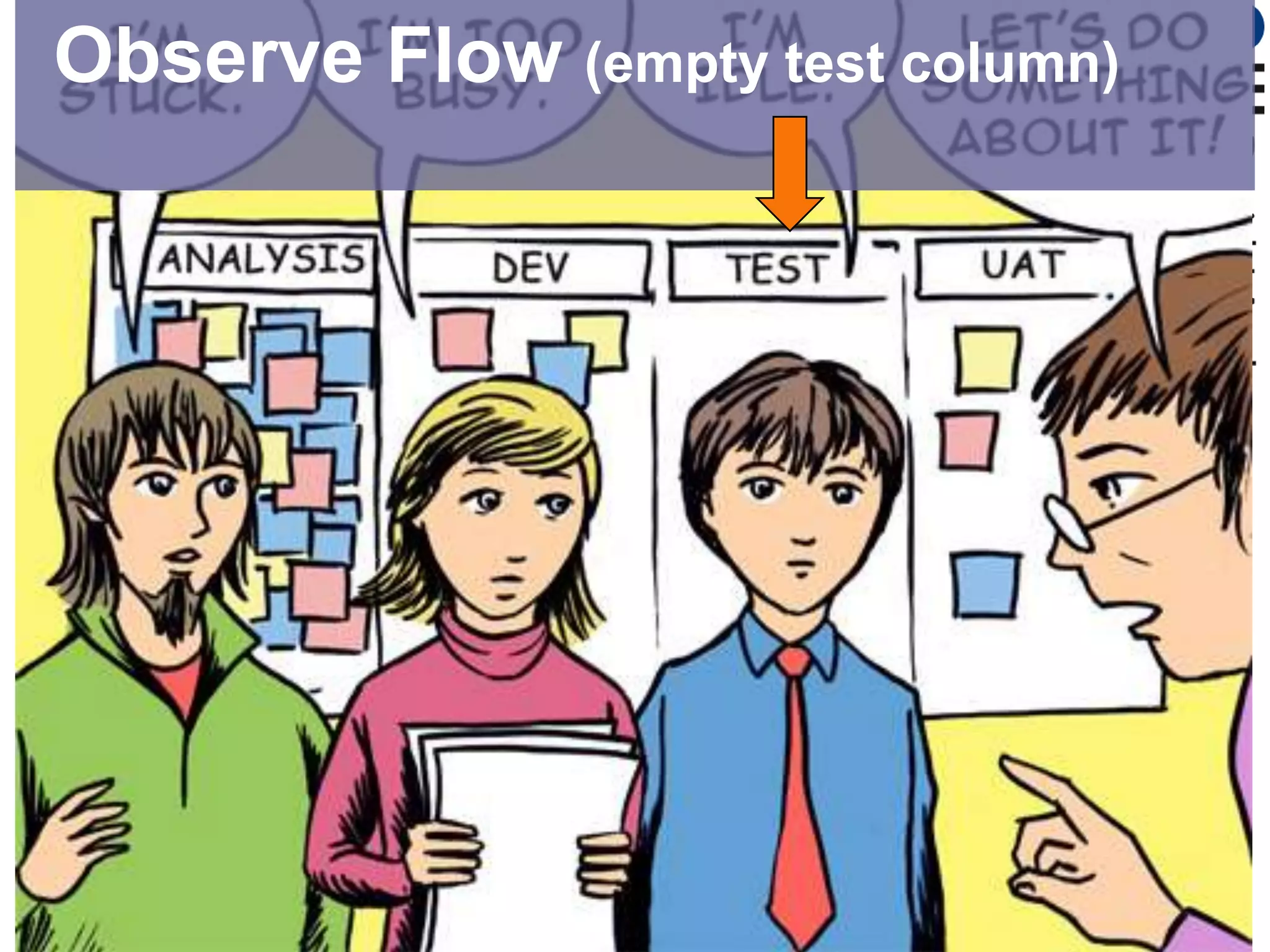 Observe Flow (empty test column)