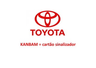 KANBAM = cartão sinalizador