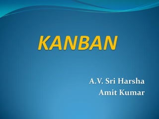 A.V. Sri Harsha
Amit Kumar
 