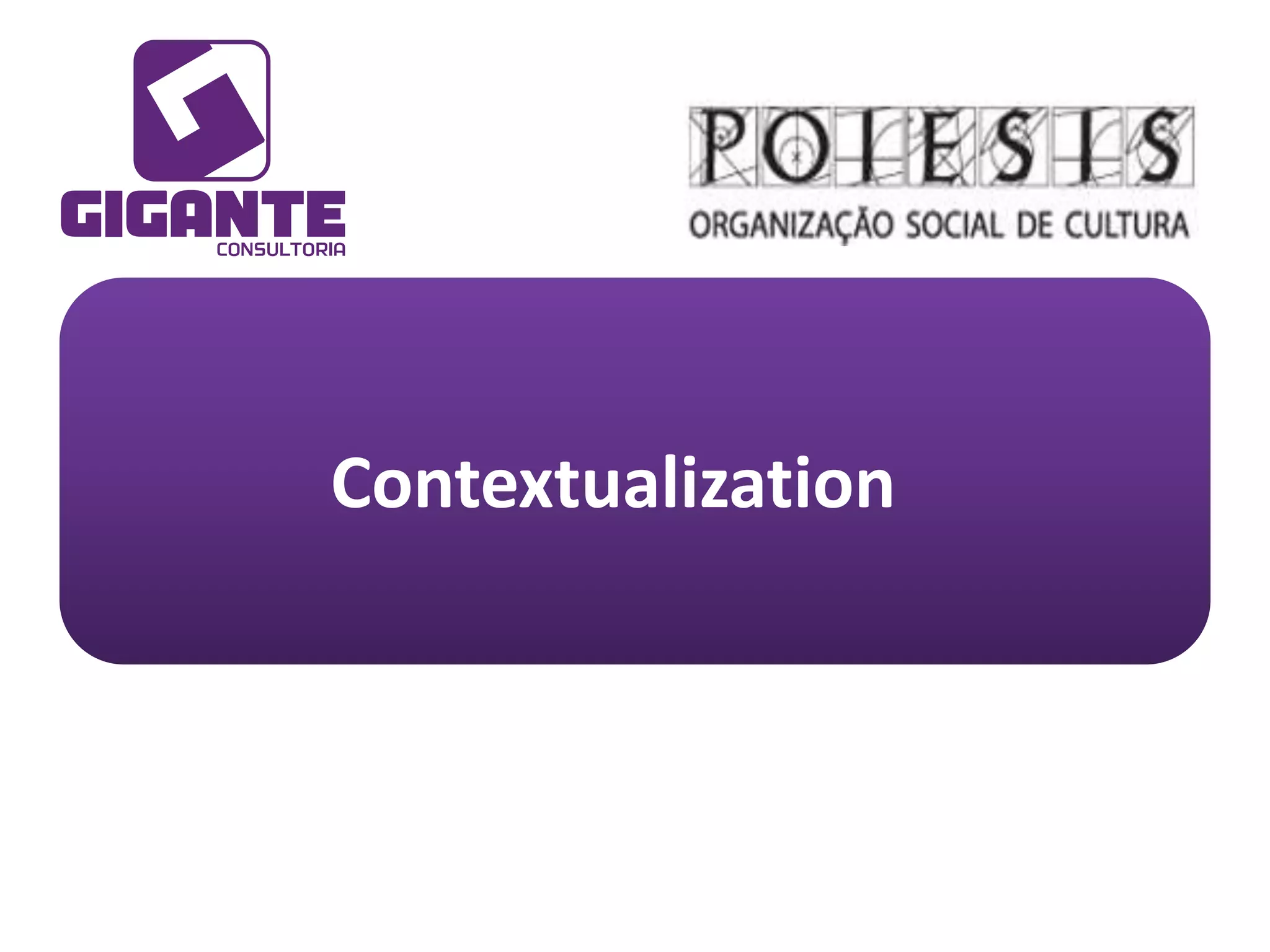 Contextualization

 
