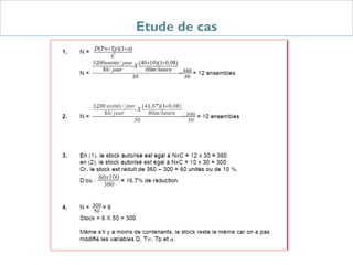 Etude de cas
 