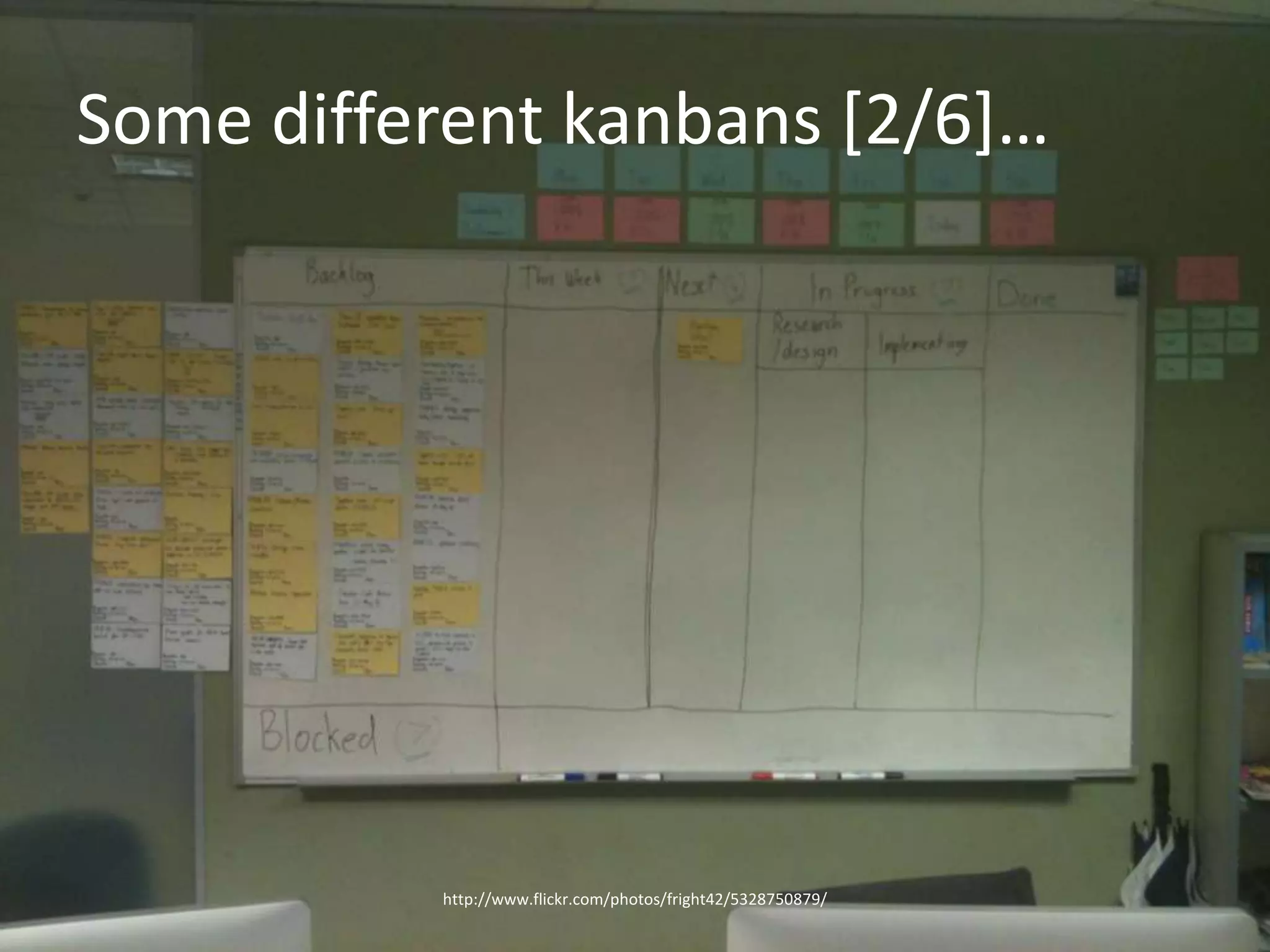 Some different kanbans [2/6]…http://www.flickr.com/photos/fright42/5328750879/