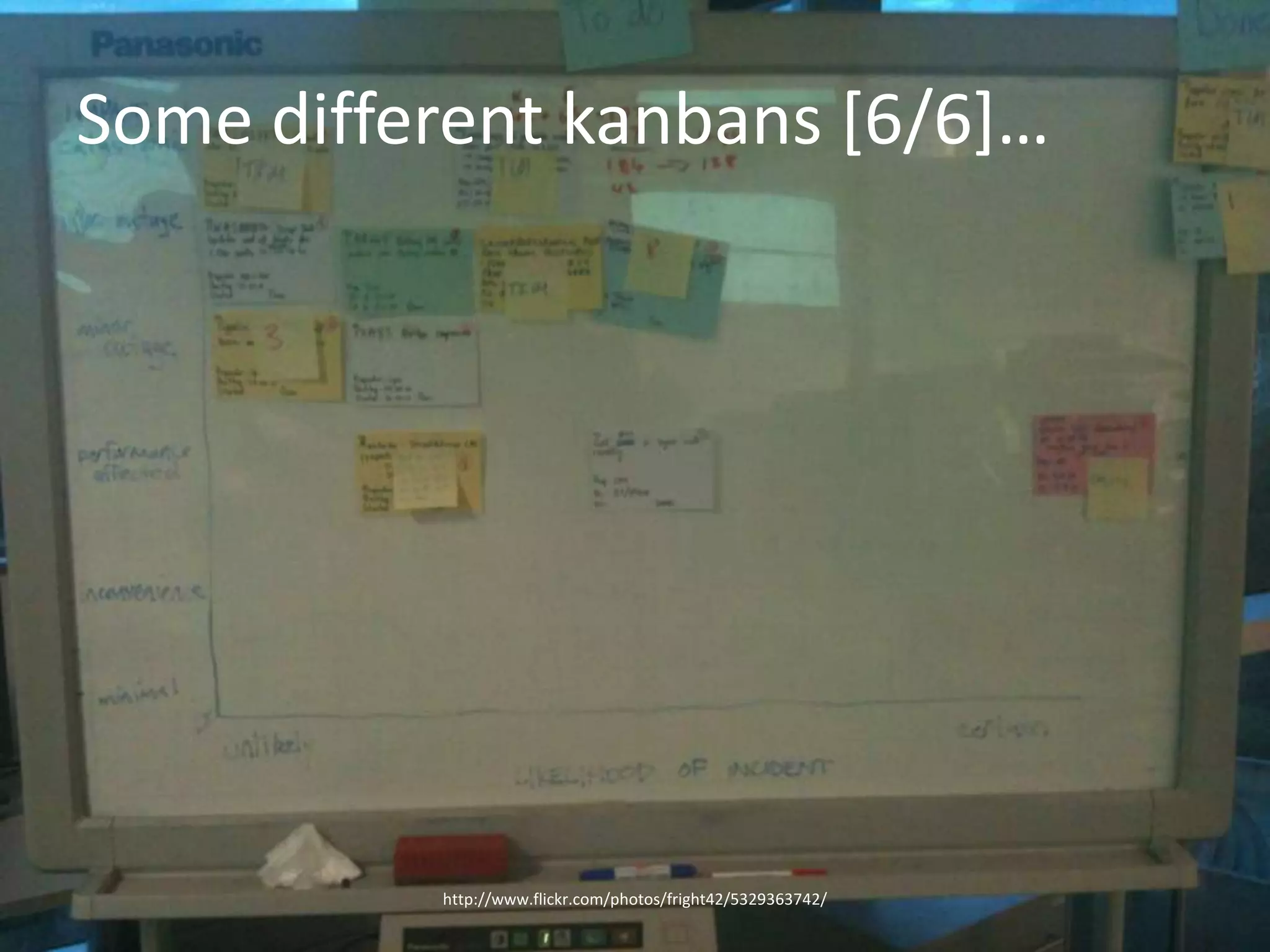 Some different kanbans [6/6]…http://www.flickr.com/photos/fright42/5329363742/