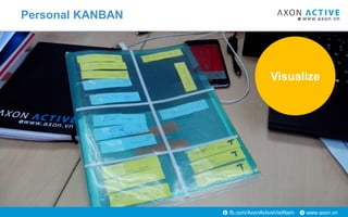 www.axon.vnfb.com/AxonActiveVietNam
Personal KANBAN
Visualize
 