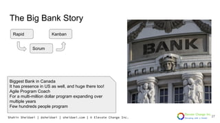 Shahin Sheidaei | @sheidaei | sheidaei.com | © Elevate Change Inc.
The Big Bank Story
Biggest Bank in Canada
It has presen...